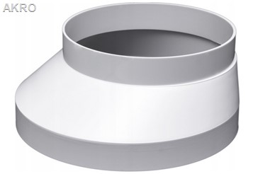 Redukcja BOCZNA KR-W 100/125 PCV wentylacja